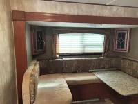 Cozy Camper in Eagle River with hot tub on deck,WiFi, AC & a breathtaking view.