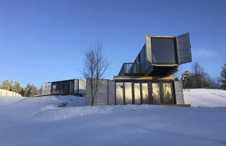 BERGHEIM container lofts, holidays directly in the ski & bike world, house "Flat"
