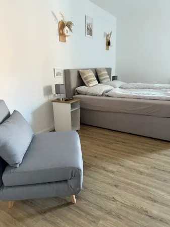 New build studio with terrace in Steinhude - central, quiet location - 5 min to the sea