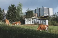 BERGHEIM Container Lofts, Holidays directly in the Ski & Bikewelt, Container "Drop" Hotels in Schoneck