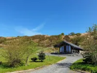 Chalet Bela with garden views