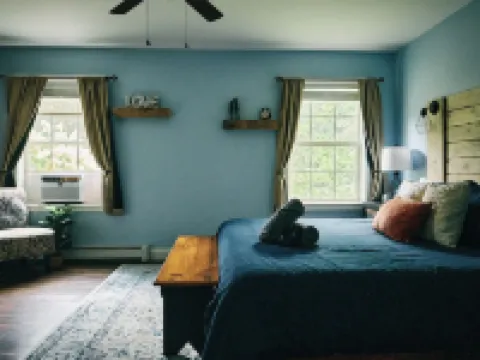 Bear House Catskills: Private Pool, Pond & Hot Tub, Work & Dog-Friendly カイロのホテル