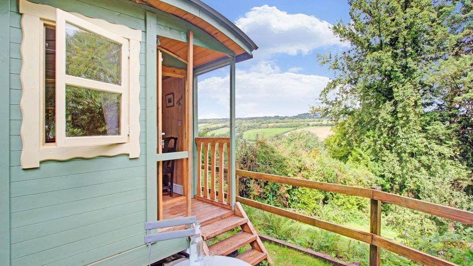 Shepherds Hut near Exmoor National Park