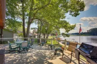 Sauna + Fireplaces! Lakefront Cadillac Retreat - 3-Star