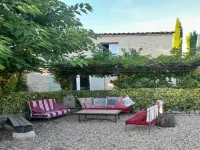 Authentic sheepfold close to a charming village.