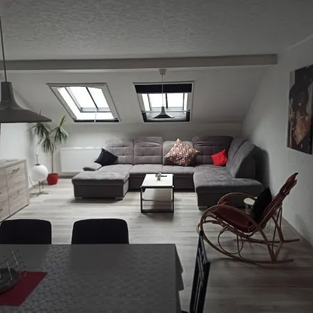 Newly renovated apartment directly at the S-Bahn Hoffenheim 90 sqm