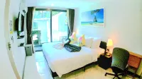 บี308 - คอนโด 1 ห้องนอนพร้อมทางลงสระว่ายน้ำ ที่หาดอ่าวนาง