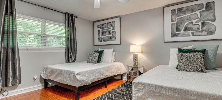 Explore ATL! Chic Home Base Near Mercedes-Benz Hotels in Fulton County