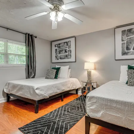 Explore ATL! Chic Home Base Near Mercedes-Benz