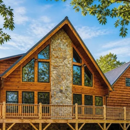Private Mountain Lodge 5 Masters, Large Cabin Mt. Airy, NC