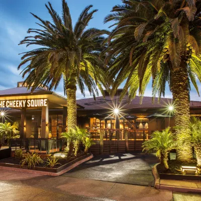 Nightcap at the Cheeky Squire Hotels near The Pillars