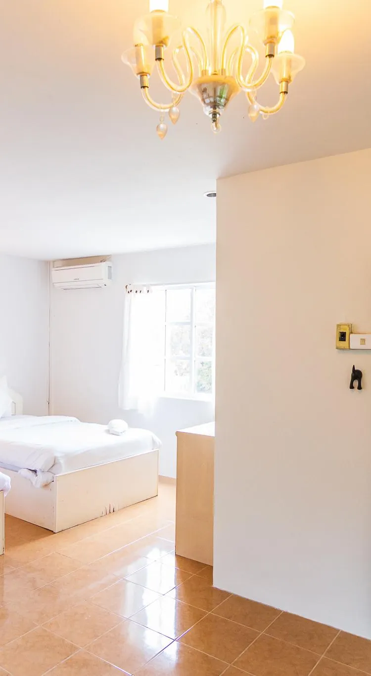 ห้องเตียงแฝดพร้อมวิวภูเขา