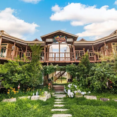 Gyeongju Papaya Aegyeondongban Pension Отели рядом с достопримечательностью «Храм Пэннюльса»