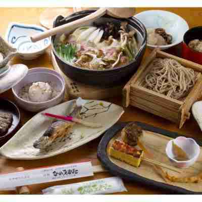 Ryokan Hinoemata Dining/Meeting Rooms