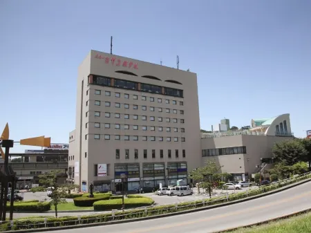 New Miyako Hotel Ashikaga Отели рядом с достопримечательностью «Shimonokuni Isshayawatamiya Kadotainari Shrine»