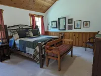 Private, light filled retreat space...     with your own pickleball court!