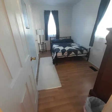 3-bedroom lower level of a 100 yr old farmhouse in peaceful Davison with WiFi