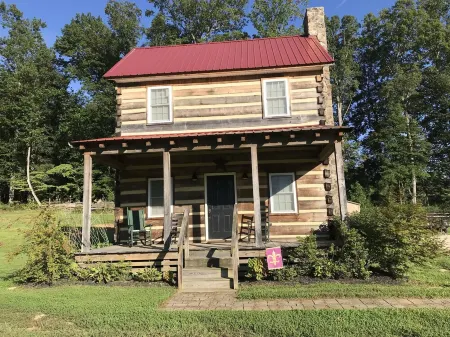 The Natchez - quiet front porch & rockers.