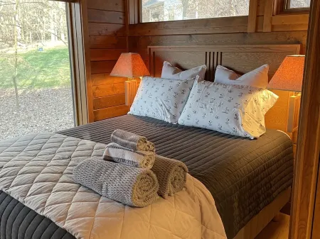 Cabin amongst the trees