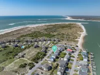Topsail Beach Retreat with Waterway and Ocean views/access