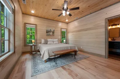 Stunning cabin nestled in the foothills of the Smoky Mountains Hotels near Wears Valley