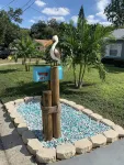 Very clean, close to the beach and great for long term stays as well. Huge yard