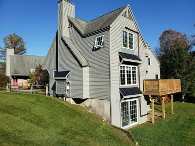 Family oriented community in country setting...10 minute walk to town center.