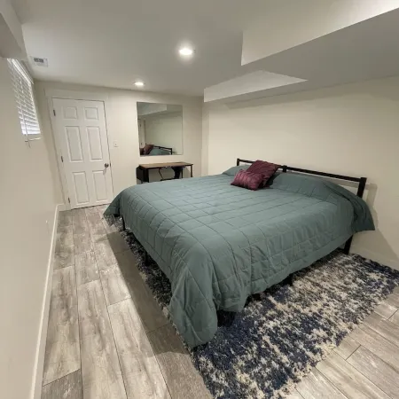 Center of town, newly renovated home, lots of parking and space for family