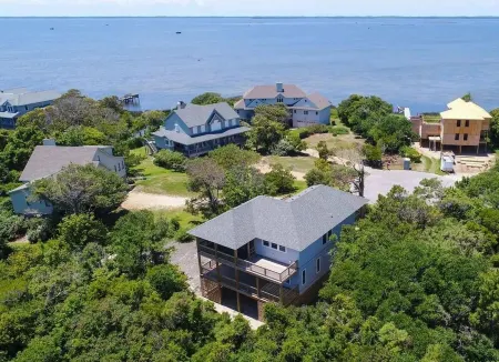 Sanderling Home in Duck 🦆 : Sound views/ 4min walk to the Beach & Pool