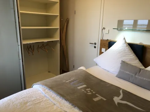 Comfort vacation apartment with south-facing balcony and unique view of the mudflats Hotel di Juist