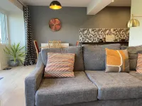 Cottage apartment in a rural setting.