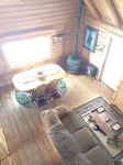 Kelly's Rock Creek Cabin. Kids and dogs welcome!