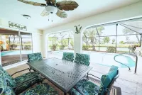 Three Bedroom home with heated pool!