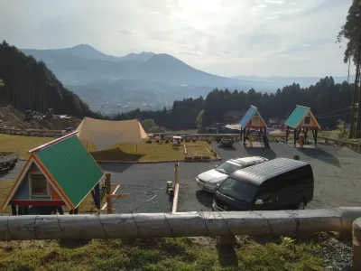 Power Spot Campsite Hotels near 九州のへそ基石