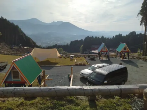 Power Spot Campsite - Mountain view