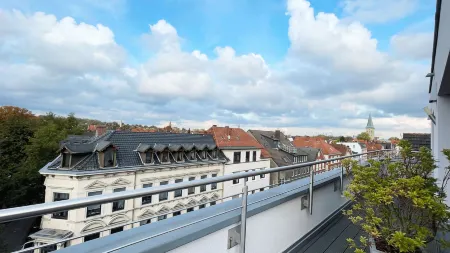 Modernes Apartment über Den Dächern Von Osnabrück Отели в г. Оснабрюк