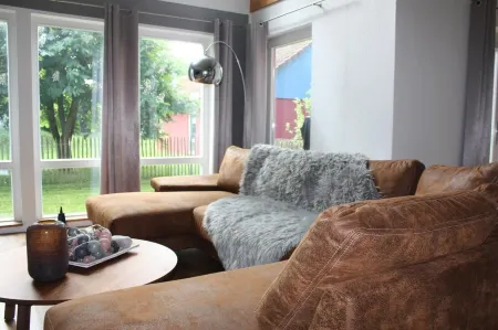 Schönes Ferienhaus in Ruhiger Lage Отели в г. Калькхорст