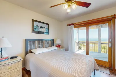 Dog-friendly, sound-front home with 2 sundecks, fireplace, & private hot tub Hotels near Cape Hatteras Lighthouse