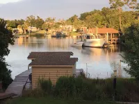 Fishing from the Dock, Waterfront Cabin, Free Kayaks for Your Use!