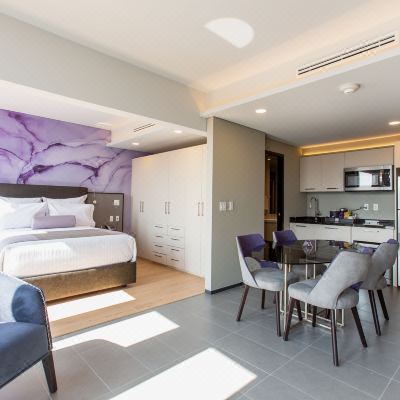 Junior Room, 1 King Bed, Kitchenette, City View HS Hotsson Hotel Cdmx Condesa Sur Promo Code