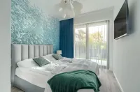 Ground floor apartment with a garden in Niechorze Hotels in Niechorze