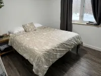 Aurora viewing 3BR/2BA home, plus heated 2 car garage, North Pole, AK.