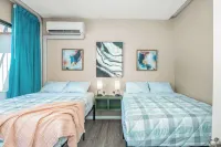Townhome condo in Downtown/Free Pkg/W/D Hotels near Pearl Harbor