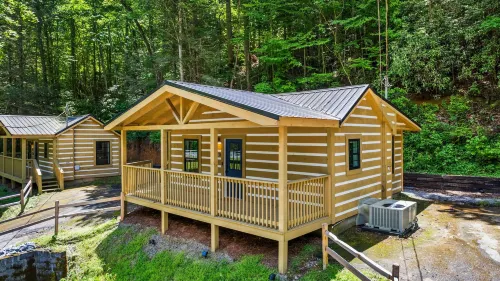 2bdrm Cabin 2 Gburg Pet Friendly Fire Pit Game