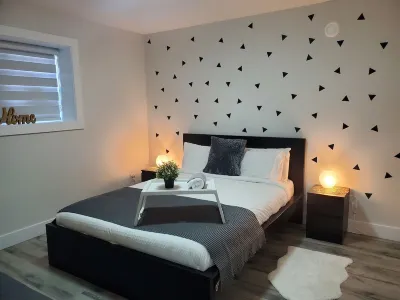 Lux Modern 2bd Radiant Suite+Free Parking