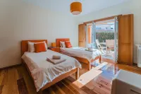 Spacious family Villa with private pool on beach resort Hotels in Amoreira