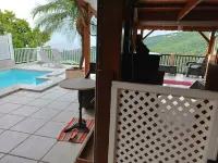 Maison, Havre de Paix, vue Nature mer et Montagne. Piscine,2 par 4 Privée - Villa
