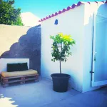 Funky cottage for 2, patio, garden, mountainview. Coast 14 km. Rota Vicentina.