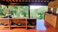 4/6-persons sized villa with great views & fresh air, big private tropical land.