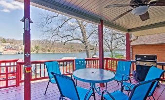 Fire Pit & Dock: Lake of the Ozarks Hiller Haus